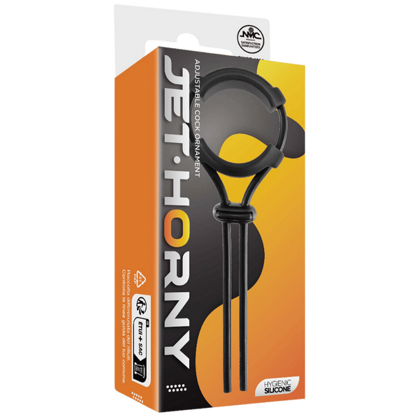 Excellent Power Jet Horny Silicone Lasso - Adjustable Cock Ornament