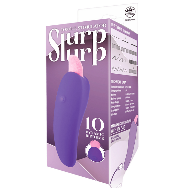 Excellent Power | Slurp Slurp - Tongue Stimulator Purple