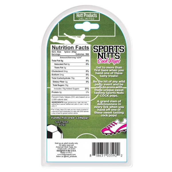 Hott Products | Sports Nuts Cock Pop (Soccer)