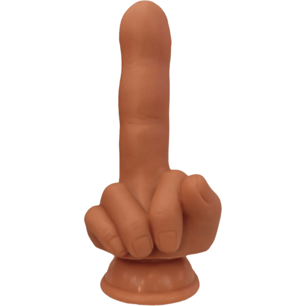 Hott Products | Finger Fest Dildo Flip Off Tan