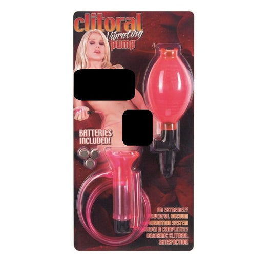 Seven Creations Vibrating Clitoral Pump (Pink)