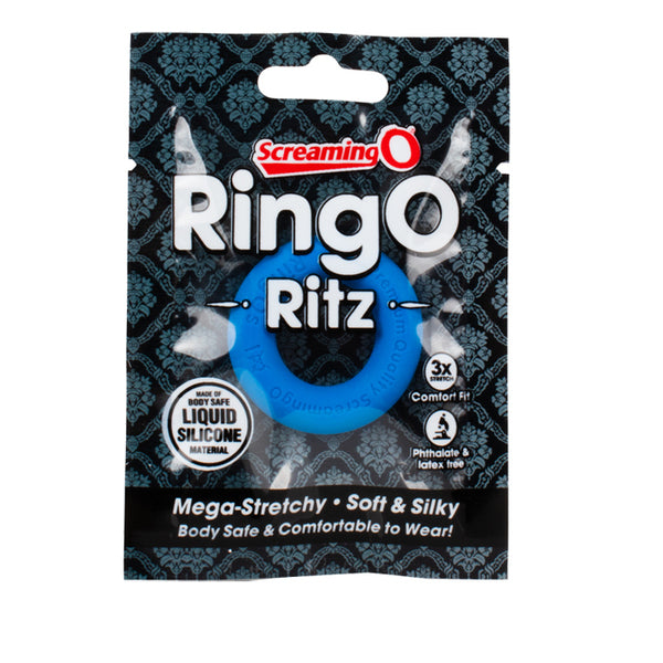 ScreamingO RingO Ritz Cock Ring Blue