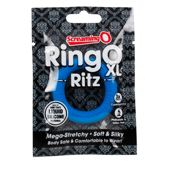 ScreamingO RingO Ritz XL Cock Ring Blue