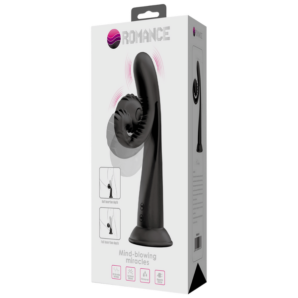 Pretty Love Romance - Selma - Mind Blowing Miracles - Dual Motor Vibrator Black