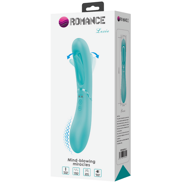 Pretty Love Romance - Mind Blowing Miracles - Lexie Flicking Vibrator Blue
