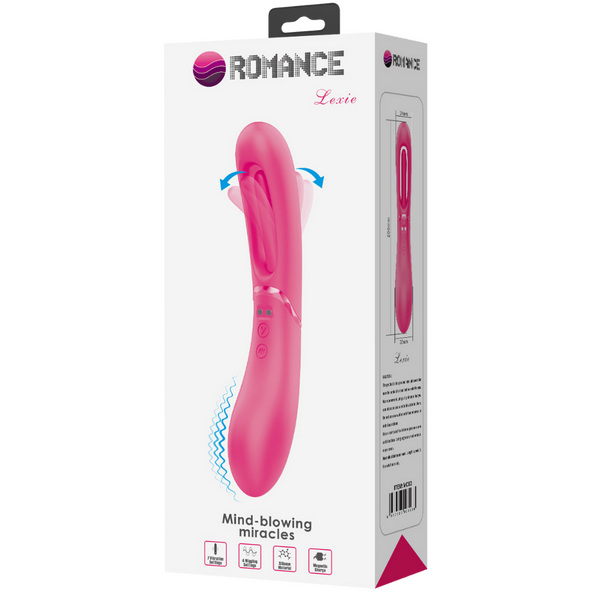 Pretty Love Romance - Mind Blowing Miracles - Lexie Flicking Vibrator Pink