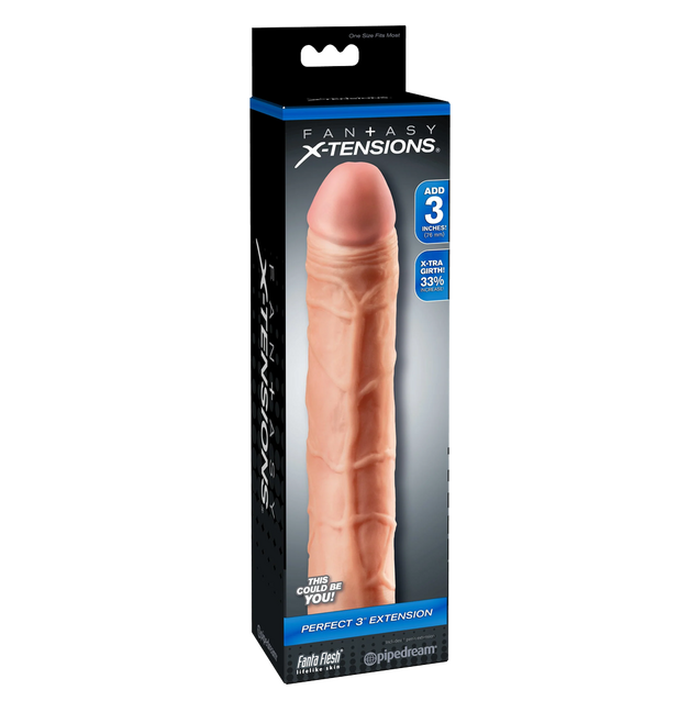 Pipedream | Fantasy X-tensions Perfect 3" Extension