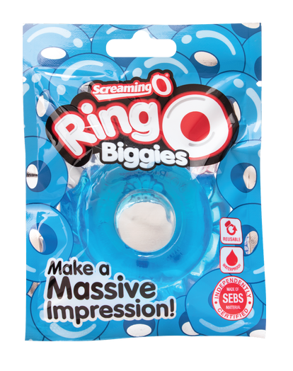 ScreamingO RingO Biggies Cock Ring Blue