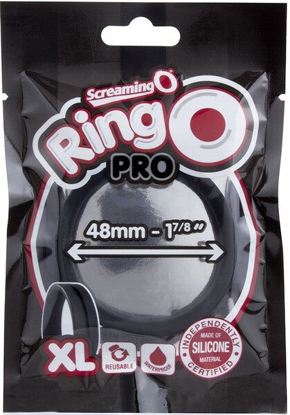ScreamingO RingO Pro XL Cock Ring - Black
