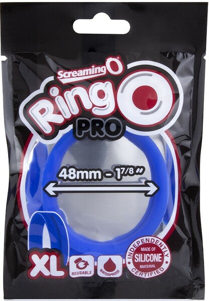 ScreamingO RingO Pro XL Cock Ring - Blue