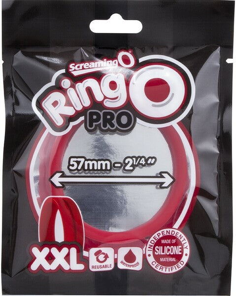 ScreamingO RingO Pro XXL Cock Ring - Red