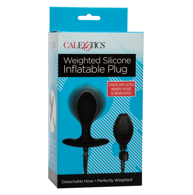 Calexotics Weighted Silicone Inflatable Plug