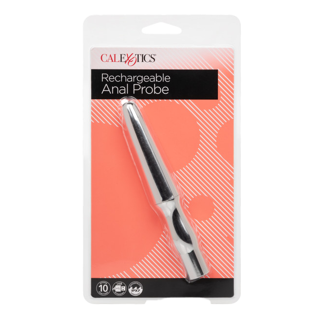 CalExotics Rechargeable Anal Probe (Silver)