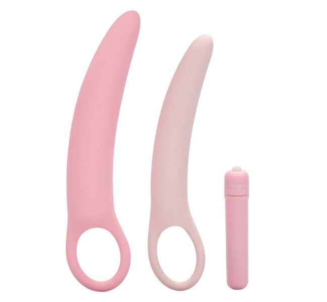 CalExotics Inspire Vibrating Dilator 3-Piece Set (Pink)
