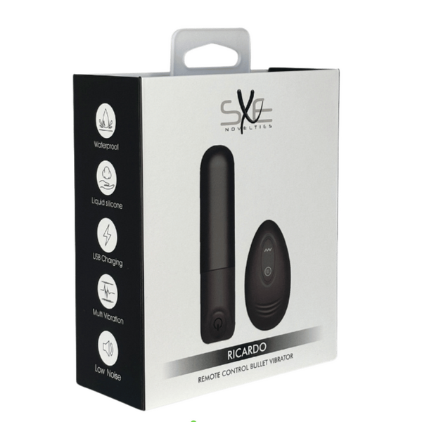 SXE Ricardo Remote Control Bullet Vibrator