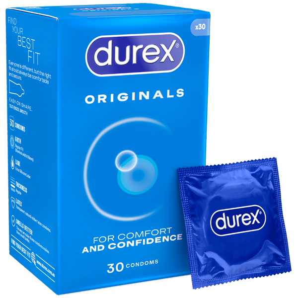Durex Original Regular Condoms 30's