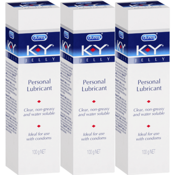 Durex K-Y Personal Lubricant (3 X 100g Tray)