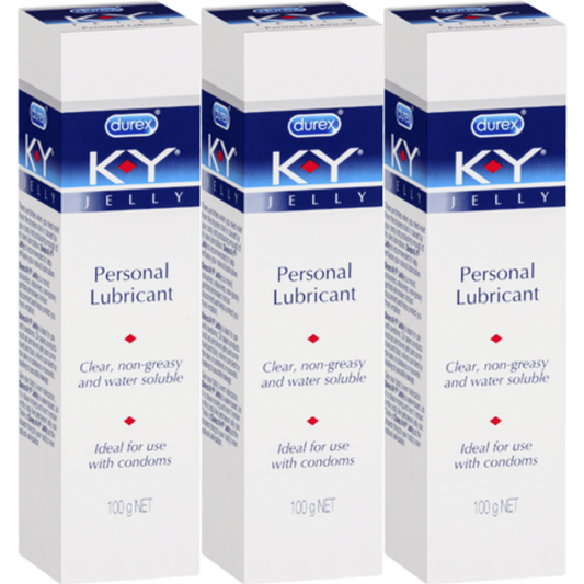 Durex K-Y Personal Lubricant (3 X 100g Tray)