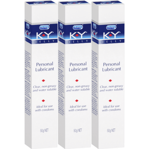 Durex K-Y Personal Lubricant (3 X 50g Tray)