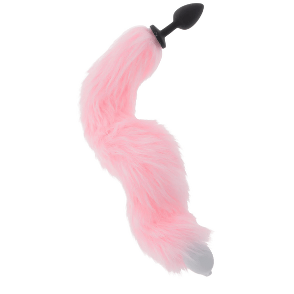 TABOOM Glow In The Dark Unicorn Tail & Buttplug LED Black