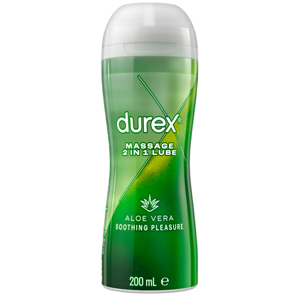 Durex 2in1 Sensual Massage Gel Lube Aloe Vera 200ml