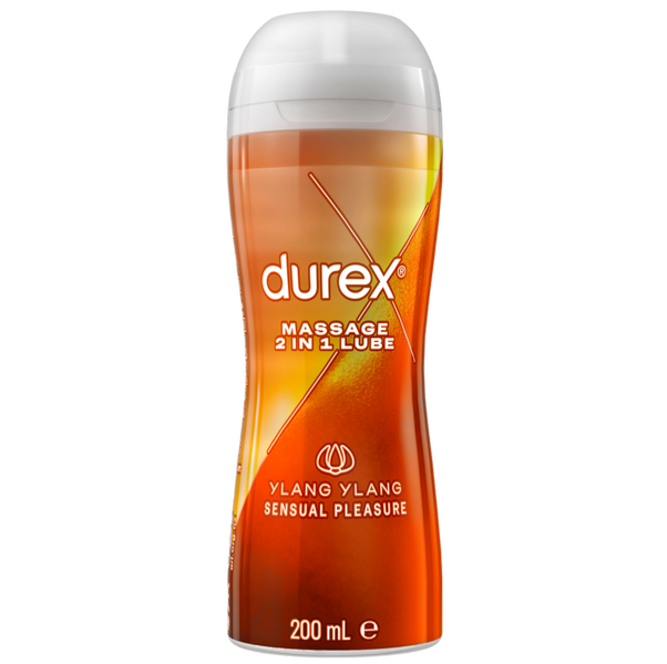 Durex 2in1 Sensual Massage Gel Lube Ylang Ylang 200ml