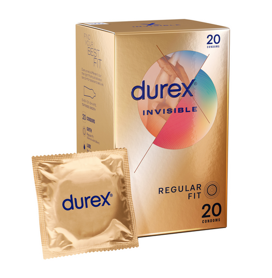 Durex Invisible - Regular Fit Condoms 20's