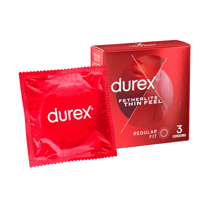 Durex Fetherlite Thin Feel Condoms 3's