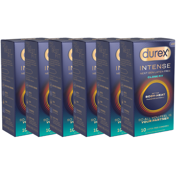 Durex Intense Condoms - Close Fit (6 X 10's Tray)