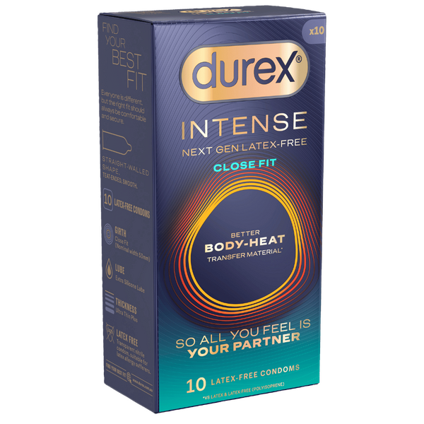 Durex Intense Condoms - Close Fit 10's