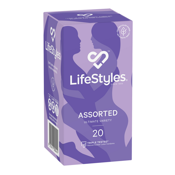 LifeStyles Assorted Condoms 20's
