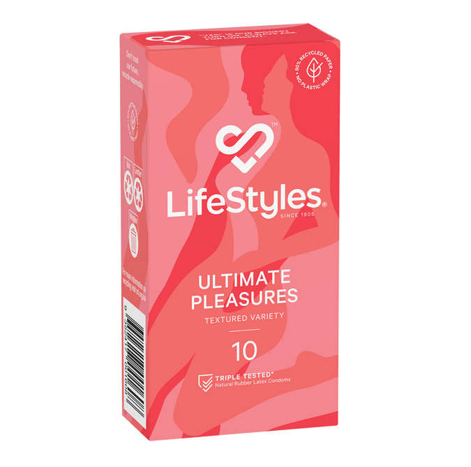 LifeStyles Ultimate Pleasures Condoms 10's