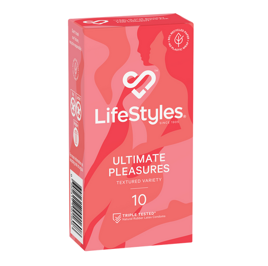LifeStyles Ultimate Pleasures Condoms 10's