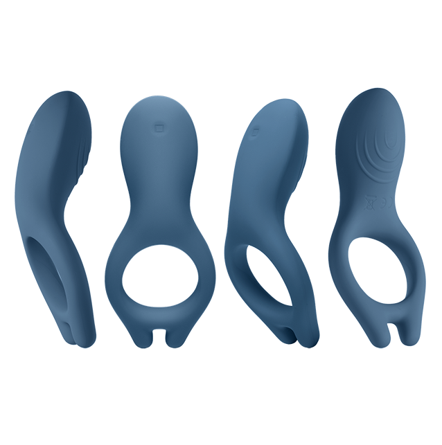 Doc Johnson iVibe Select iRing Couples Ring Marine Blue