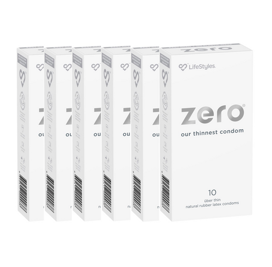 LifeStyles Zero Condoms (6 X 10's Tray)