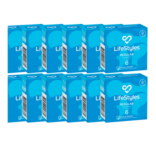 LifeStyles Regular Condoms (12 X 6's Tray)