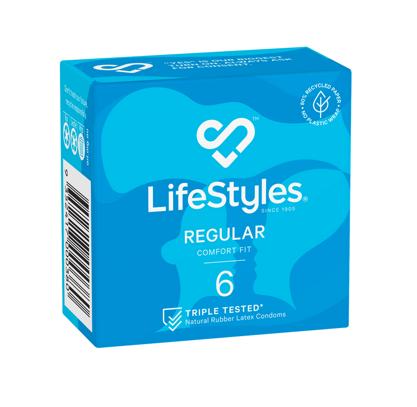 LifeStyles Regular Condoms 6's