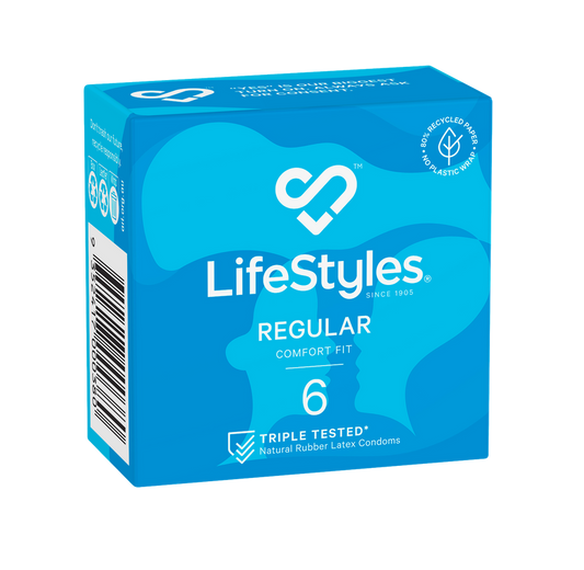 LifeStyles Regular Condoms 6's