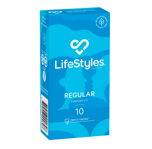 LifeStyles Regular Condoms 10's