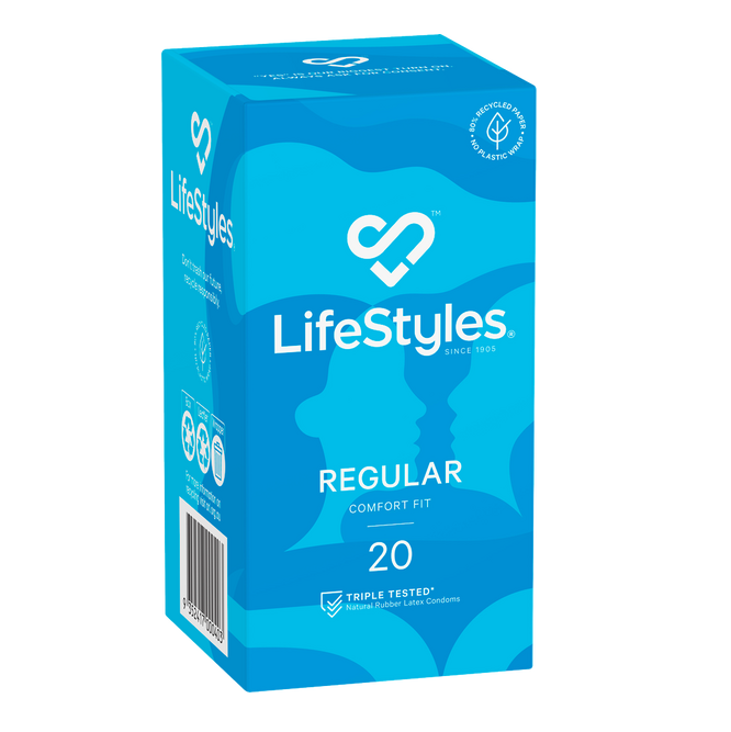 LifeStyles Regular Condoms 20's