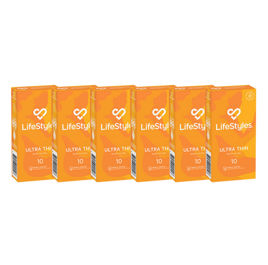 LifeStyles Ultra Thin Condoms (6 X 10's Tray)