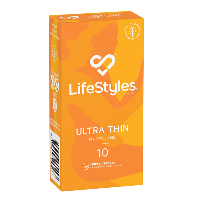 LifeStyles Ultra Thin Condoms 10's