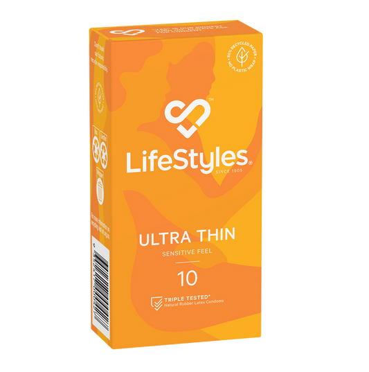 LifeStyles Ultra Thin Condoms 10's