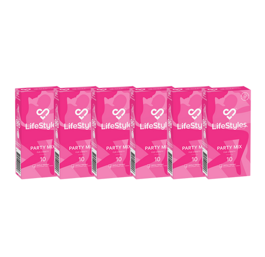 LifeStyles Party Mix Condoms (6 X 10's Tray)