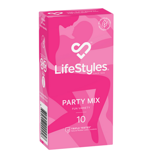 LifeStyles Party Mix Condoms 10's