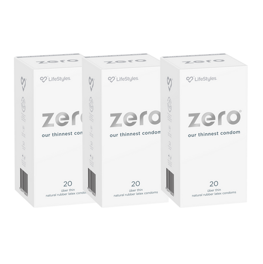 LifeStyles Zero Condoms (3 X 20's Tray)