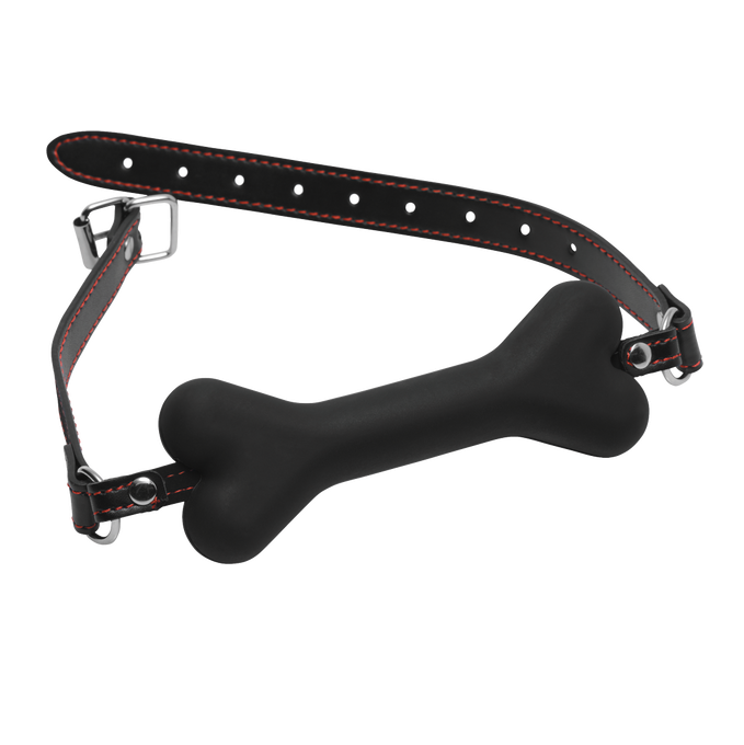 Master Series Hound Adjustable Dog Bone Gag