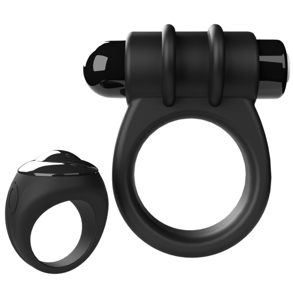 ScreamingO Remote Control Switch Vibe - Vibrating Cock Ring Black