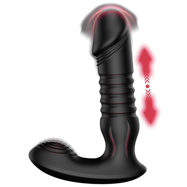 Amovibe Rogue Shadow - App Control Prostate Thrusting Vibrating Anal Probe