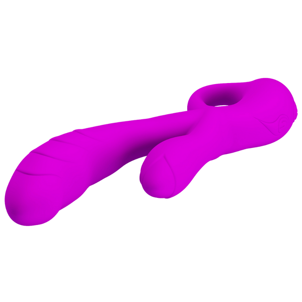Pretty Love Budding Silicone Powerful Vibrator Purple